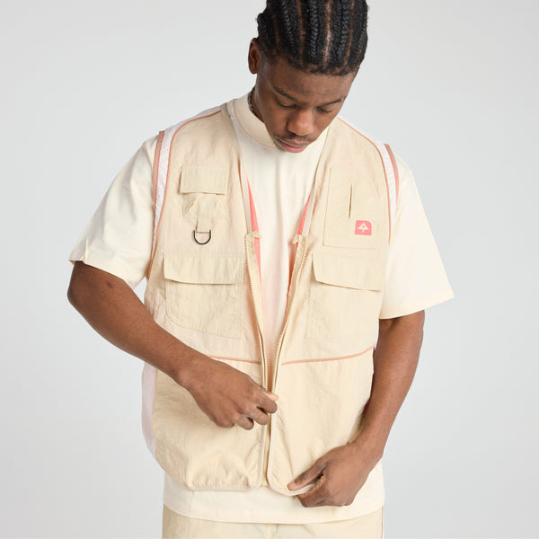 STACKED ALL UP VEST - WOOD ASH