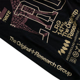 TRACK AND FEEL VARSITY L/S TEE - BLACK