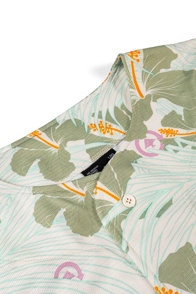 TROPIC WORLD CAMO MESH JERSEY - MINT