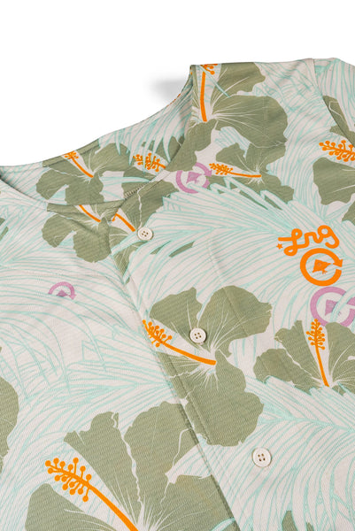 TROPIC WORLD CAMO MESH JERSEY - MINT