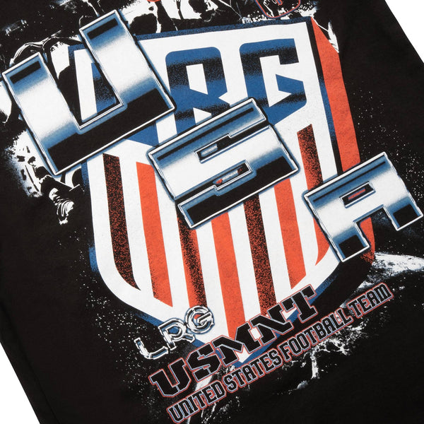 USA GRAPHIC TEE - BLACK