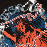 USA GRAPHIC TEE - BLACK
