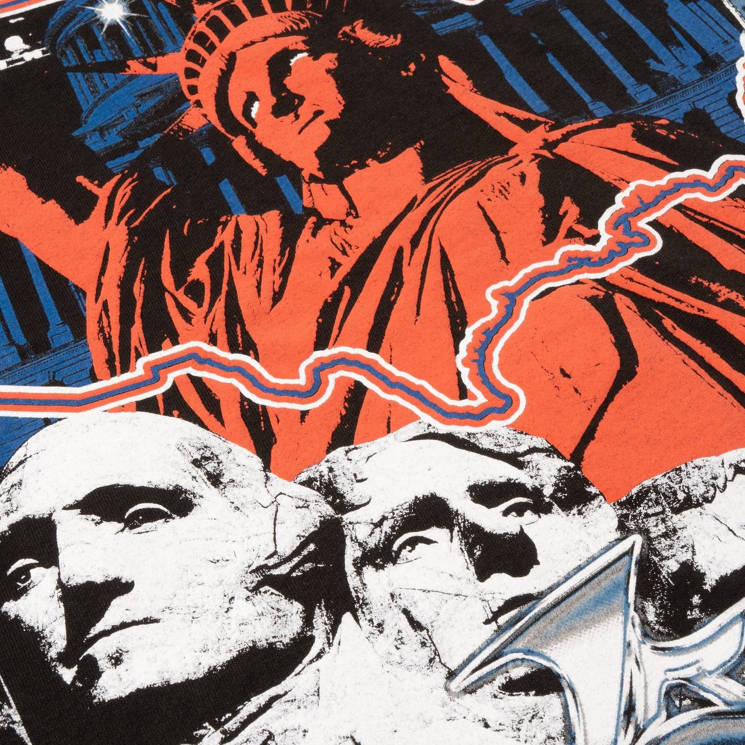 USA GRAPHIC TEE - BLACK