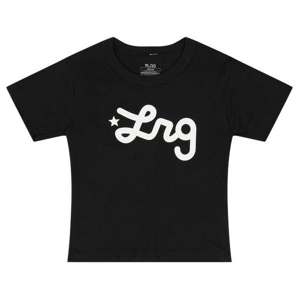 BABY SCRIPT TEE - BLACK