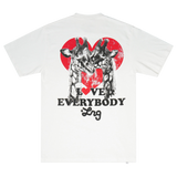 LOVE EVERYBODY TEE - White