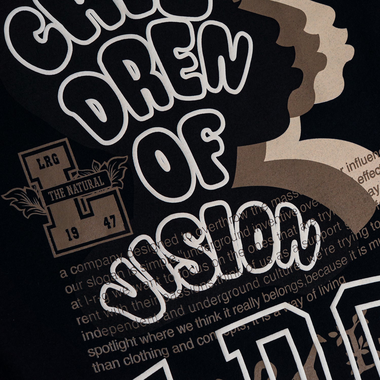 VARSITY VISIONAIRE TEE - BLACK