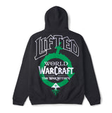 W.O.W. X LRG LIFTED CYCLE OF AZEROTH HOODIE - BLACK