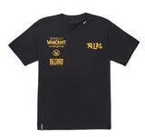 W.O.W. X LRG WORLD OF INDUSTRY TEE - BLACK