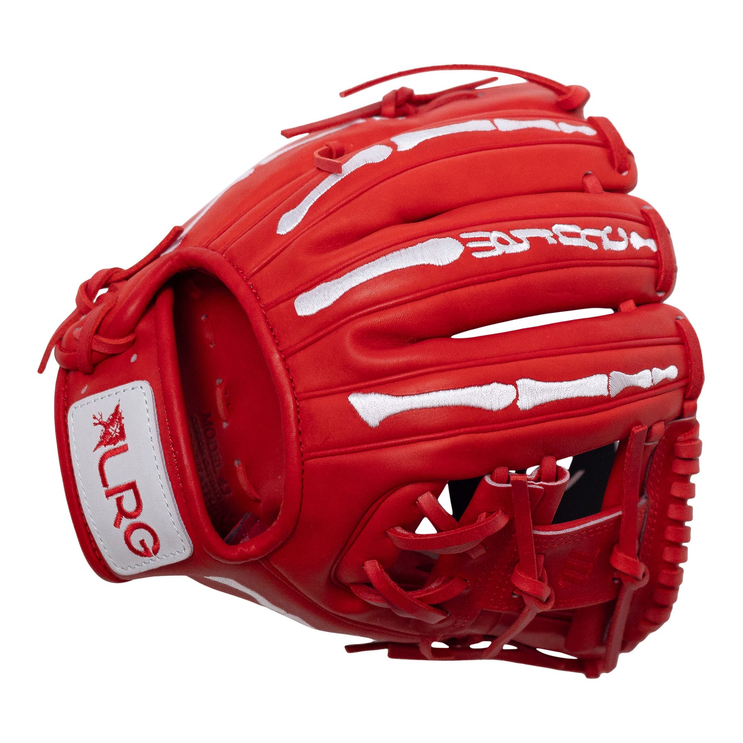 MARUCCI X LRG INFIELD RIGHT HAND THROW GLOVE - RED