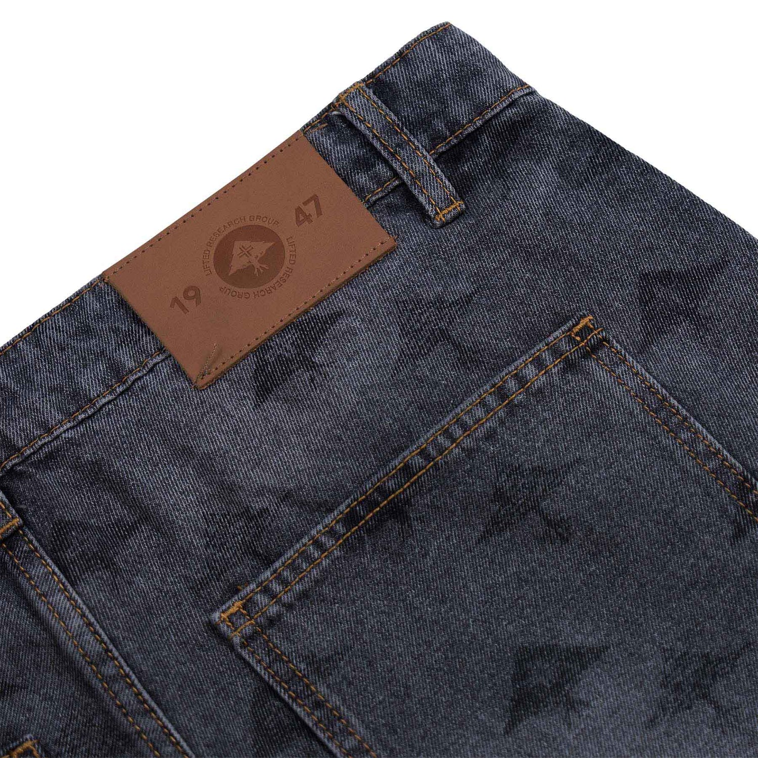 NOT ENOUGH TREES DENIM PANT - GREY WASH