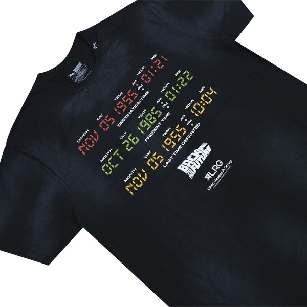 OUTA TIME TEE- POTASSIUM SPRAY BLACK