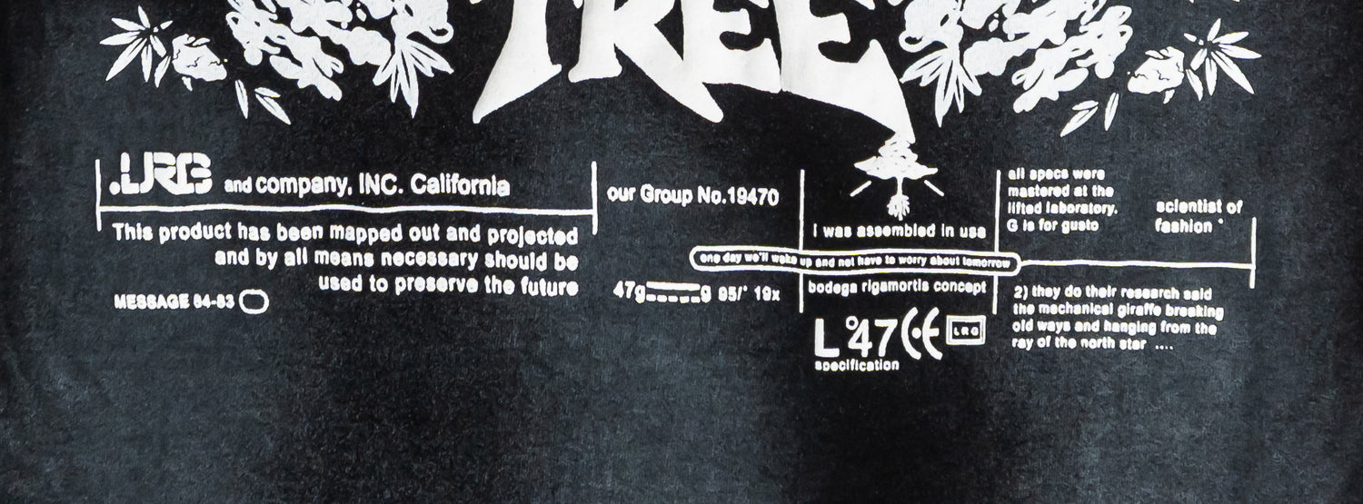 PASS TEE - SPRAY BLACK