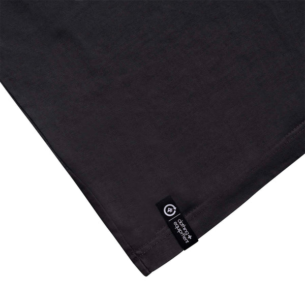 POWER MOVES TEE - PIGMENT DYED BLACK