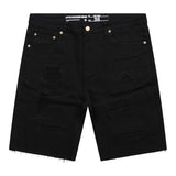 REAPER DENIM SHORT - BLACK