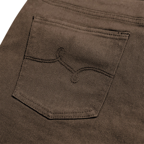 REAPER DENIM SHORT - BROWN