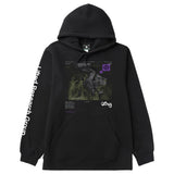 4700 ROAR A WILDLIFE HOODIE - BLACK