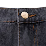 ROOTS SCHOOL DENIM SHORT - LIGHT BLACK WASH