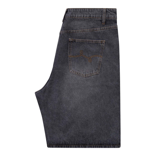 ROOTS SCHOOL DENIM SHORT - LIGHT BLACK WASH