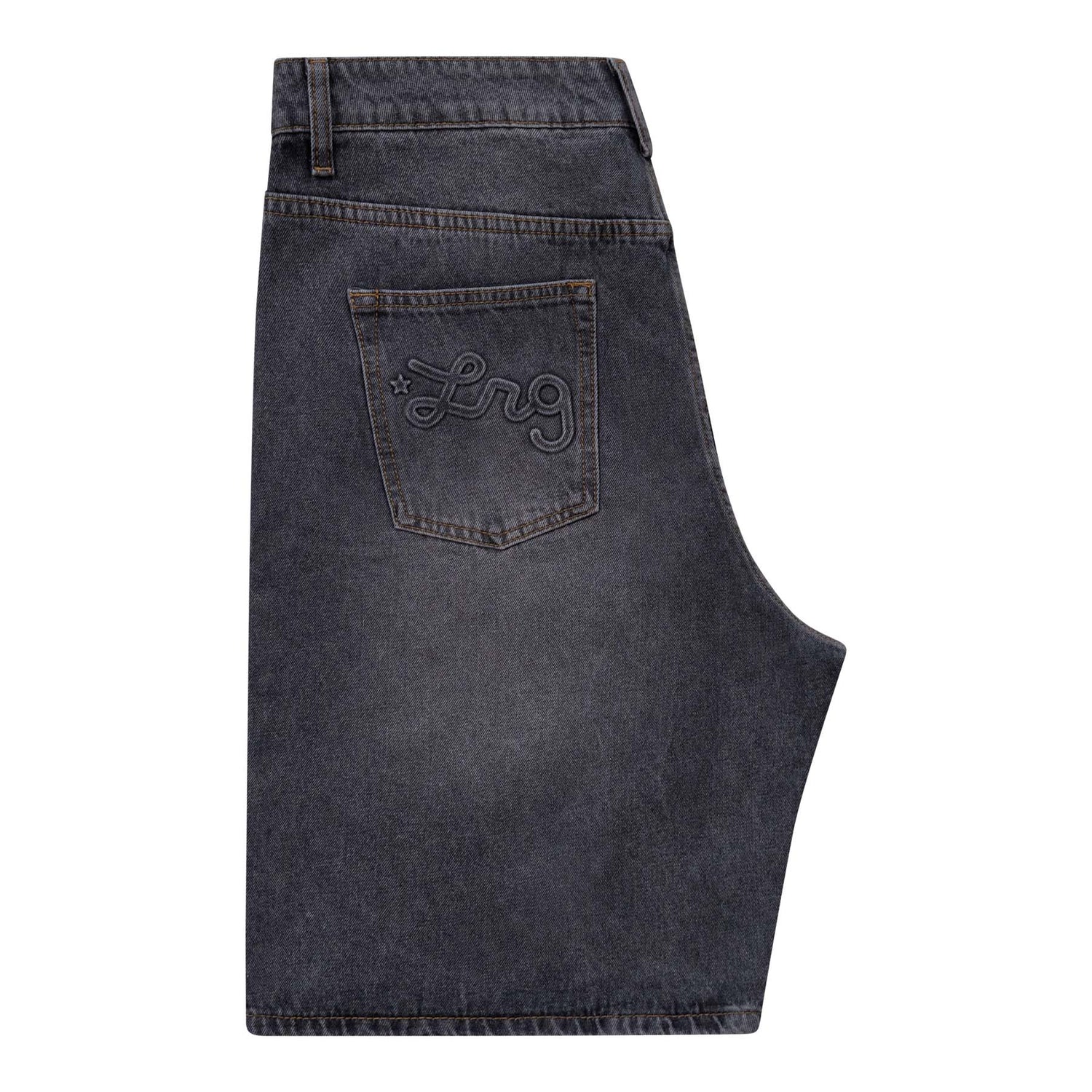 ROOTS SCHOOL DENIM SHORT - LIGHT BLACK WASH