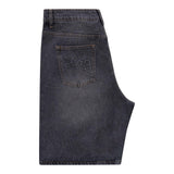 ROOTS SCHOOL DENIM SHORT - LIGHT BLACK WASH