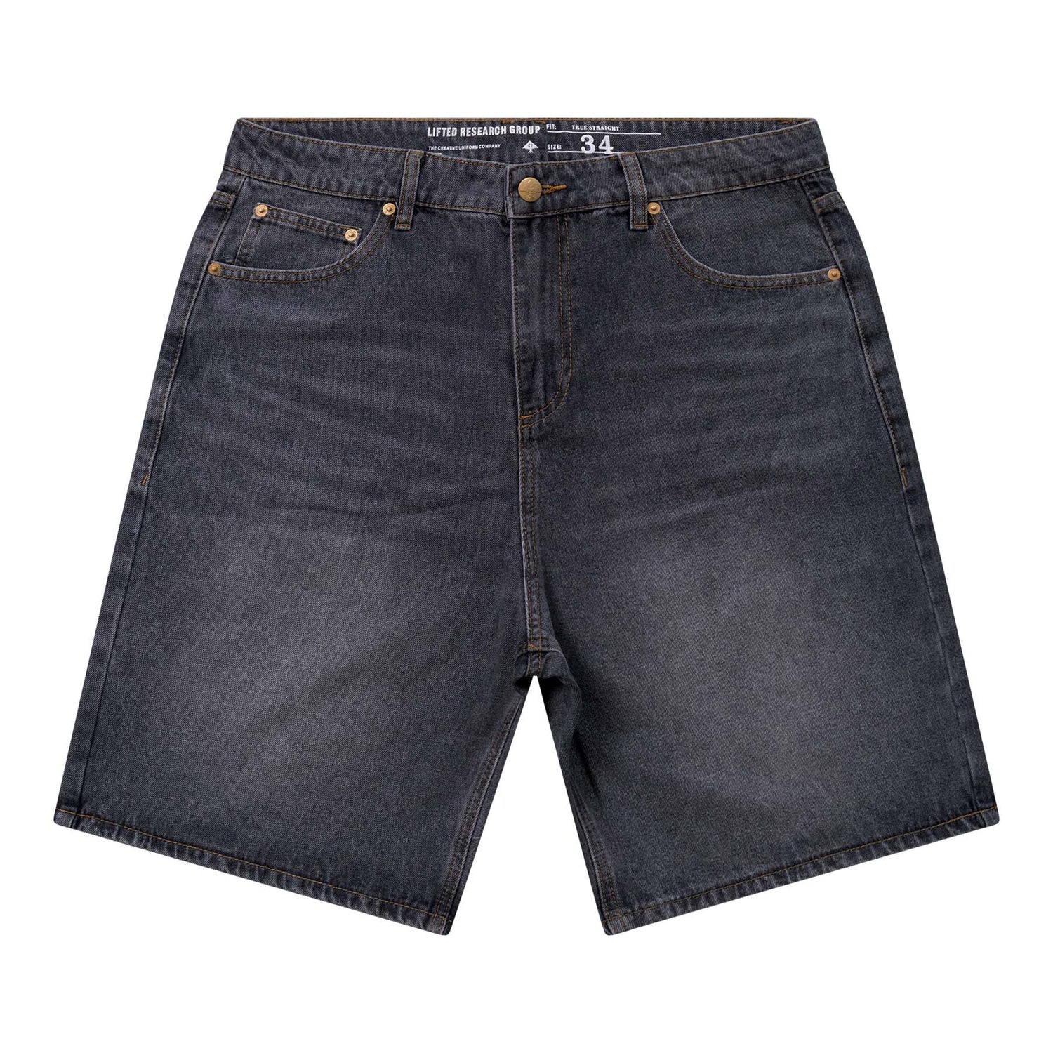 ROOTS SCHOOL DENIM SHORT - LIGHT BLACK WASH