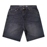ROOTS SCHOOL DENIM SHORT - LIGHT BLACK WASH