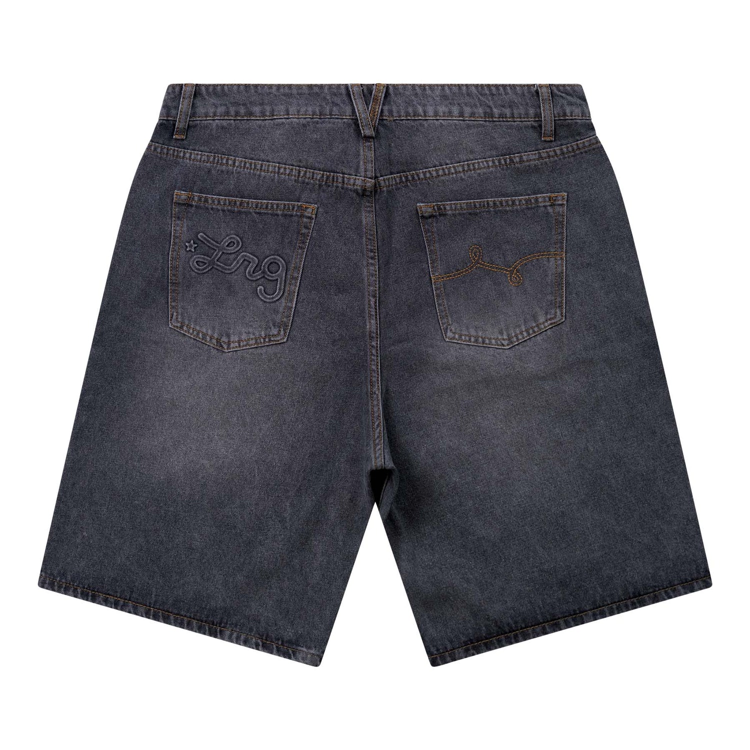 ROOTS SCHOOL DENIM SHORT - LIGHT BLACK WASH