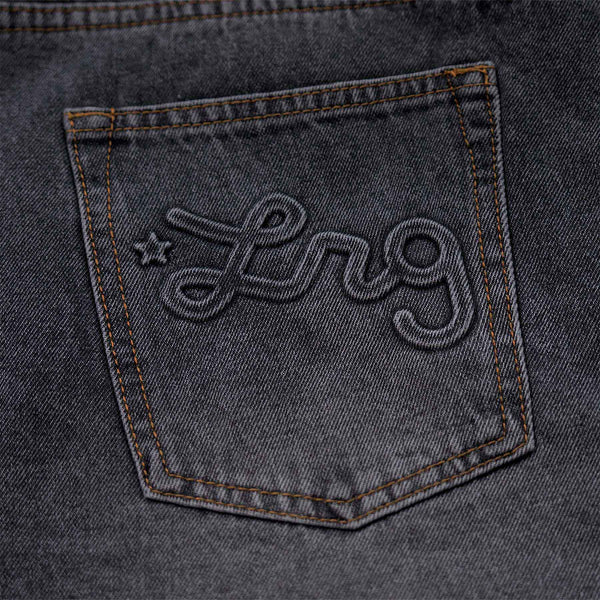 ROOTS SCHOOL DENIM SHORT - LIGHT BLACK WASH
