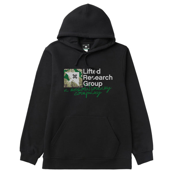 4700 SCRATCH RESOLUTION HOODIE - BLACK