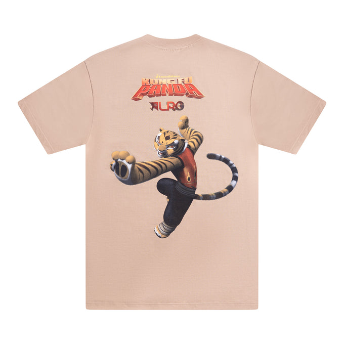 SCRIPT TIGRESS TEE - SAND
