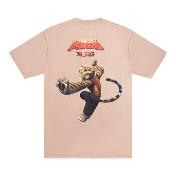 SCRIPT TIGRESS TEE - SAND