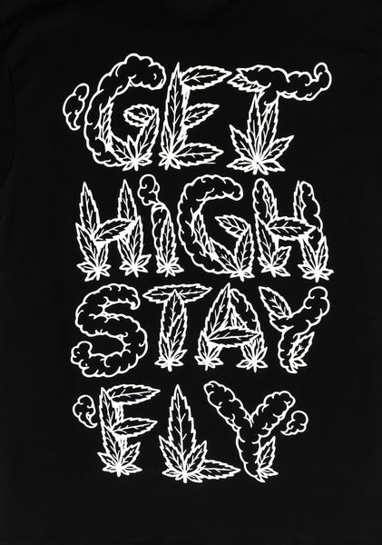 STAY FLY TEE - BLACK