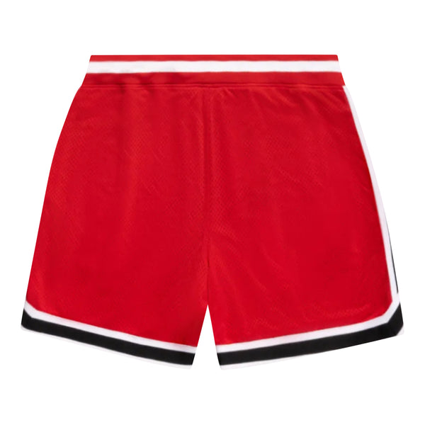 TOTAL EFFECT MESH SHORT - BLACK/RED