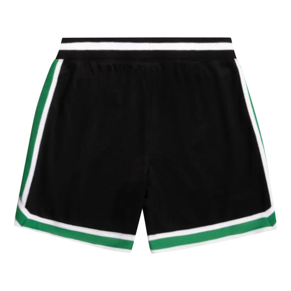 TOTAL EFFECT MESH SHORT - BLACK/GREEN