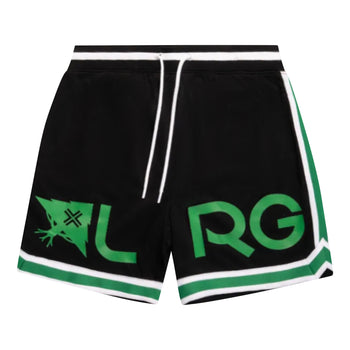 TOTAL EFFECT MESH SHORT - BLACK/GREEN