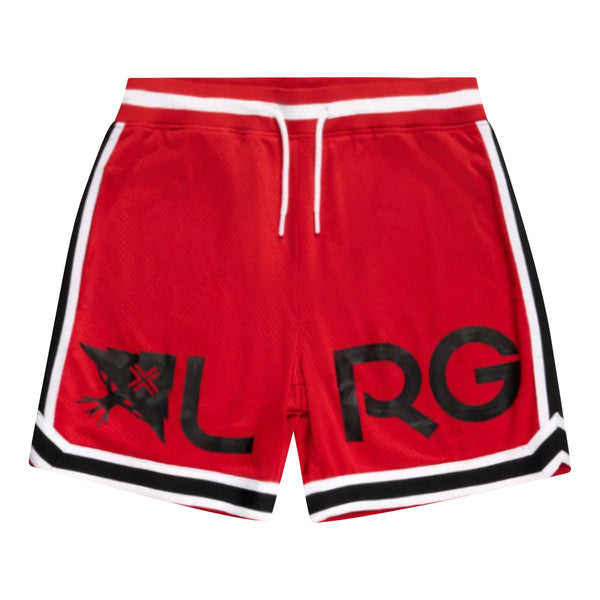 TOTAL EFFECT MESH SHORT - BLACK/RED