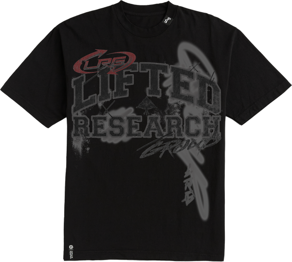 RESEARCH COLLAGE TEE - BLACK