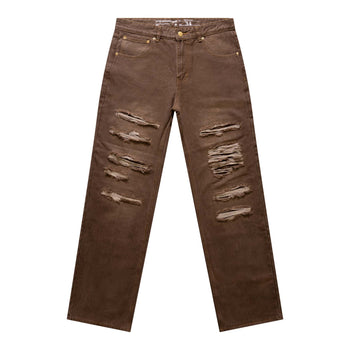 TWO TREE 4 SEVEN DENIM PANT - COFFEE WASH
