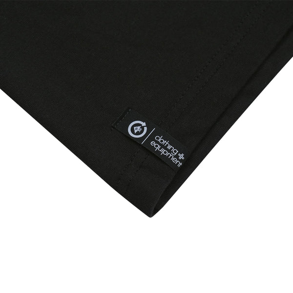 WE DON'T NEED ROADS TEE - BLACK