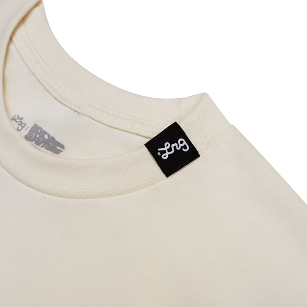 WE DON'T NEED ROADS TEE - OFF WHITE