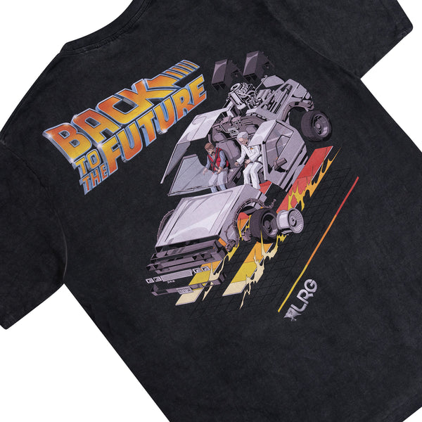 YOU BUILT A TIME MACHINE TEE - OIL WASH