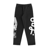 HOMEGROWN STRAIGHT LEG SWEATPANTS - BLACK