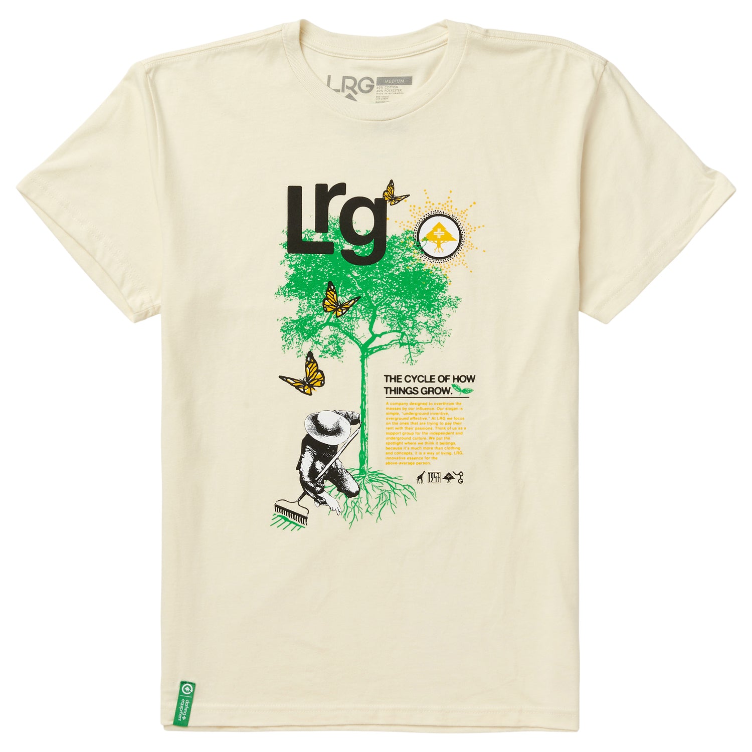 ECO REASON FOR TREES TEE - NATURAL