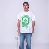ROUND 2 THE OUTDOORS GRAPHIC TEE - WHITE