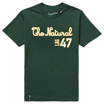 FLYOUT NATURAL 47 TEE - FOREST GREEN