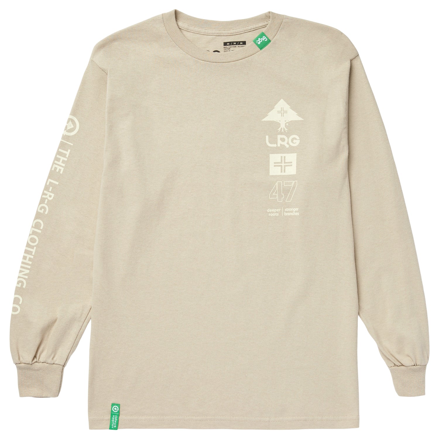 STRONGER BRANCHES LONG SLEEVE - SAND