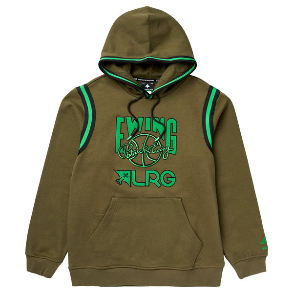 EWING ROGUE PULLOVER HOODIE - DARK OLIVE