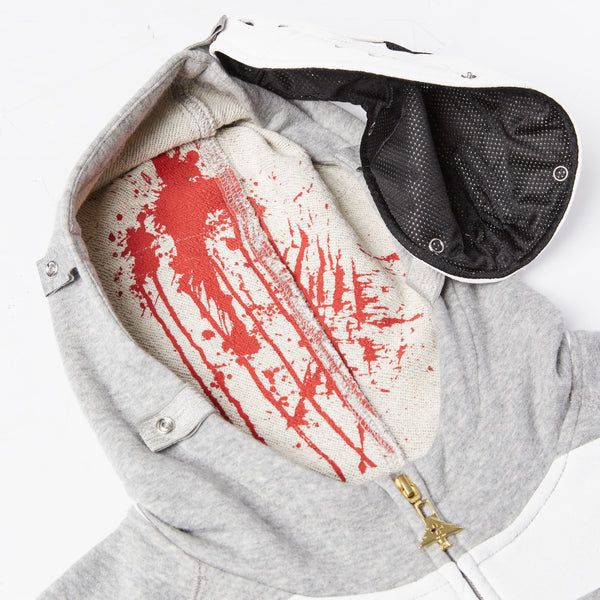 FRIDAY THE 47TH ZIP HOODIE - ASH GREY