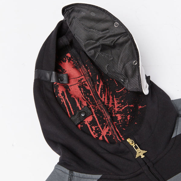 FRIDAY THE 47TH ZIP HOODIE - BLACK