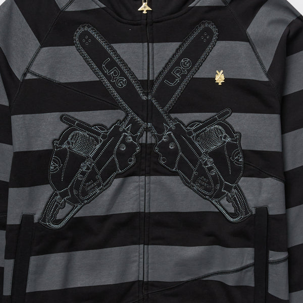 FRIDAY THE 47TH ZIP HOODIE - BLACK